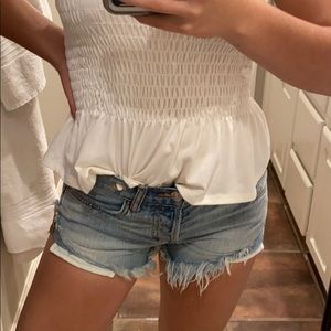 Free People Denim Shorts